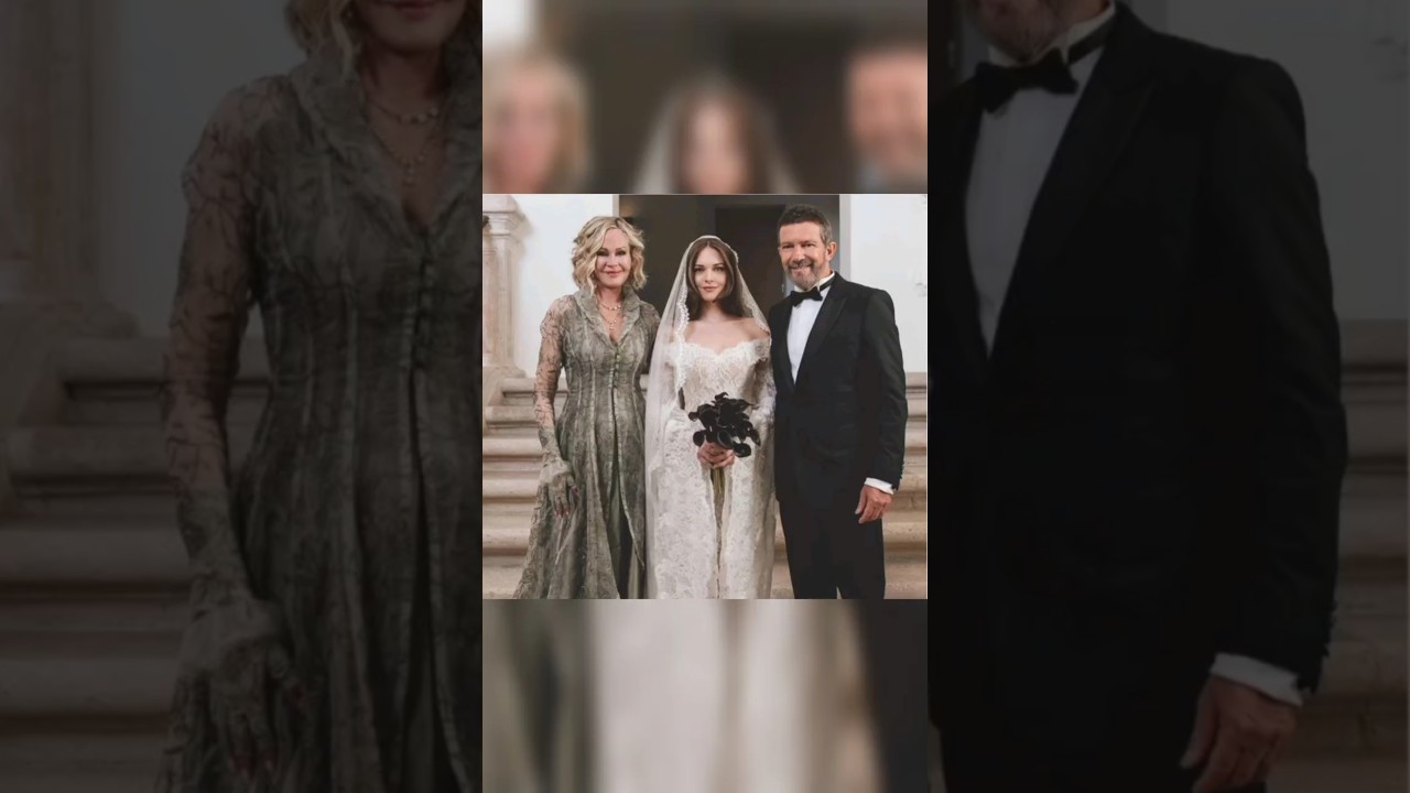 ♥️ГОТИЧЕСКАЯ СВАДЬБА ЭСТЕЛЫ ДЕЛЬ КАРМЕН, ДОЧЕРИ АНТОНИО БАНДЕРАСА И МЕЛАНИ ГРИФФИТ