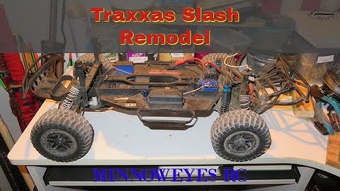 Traxxas Slash into No Prep Drag Car Part 1
