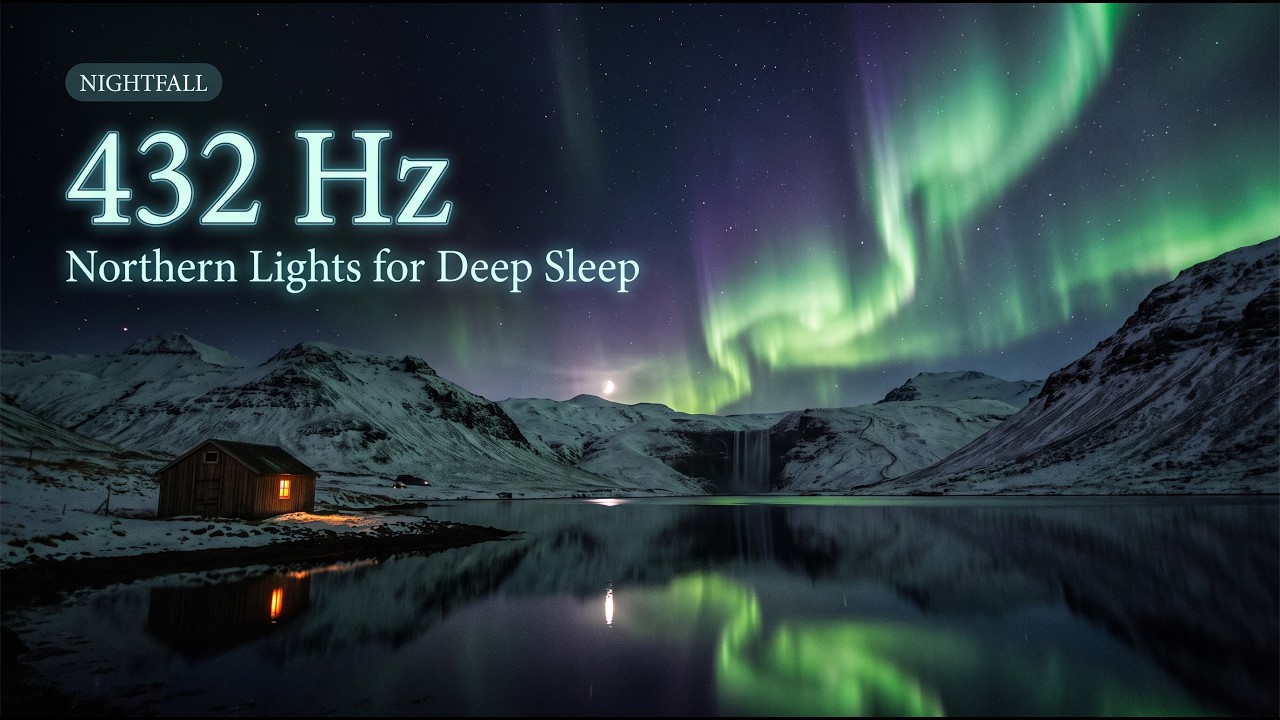 When Everything Feels Too Much | 432Hz Northern Lights for Deep