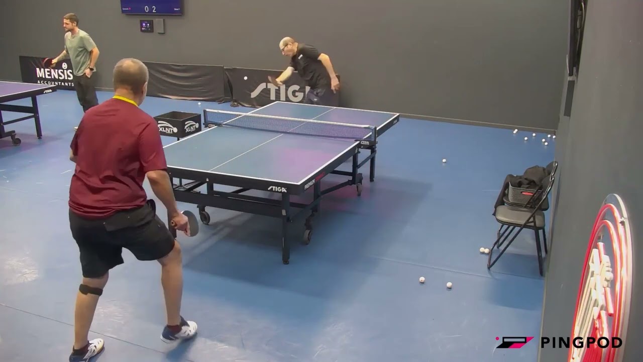 Trying the Yasaka Masamune plus Rakza Z by player in red shirt