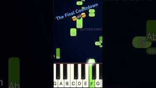 ITS THE FINAL COUNTDOWN