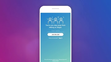 Skype Lite Group Video Calling - Audio Described version