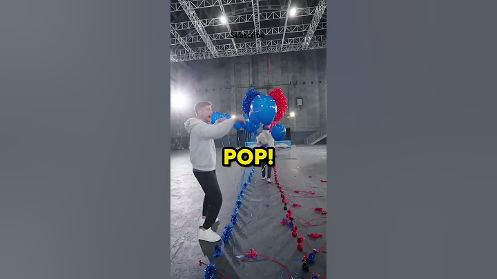MrBeast Balloon Pop Racing Gone WRONG!