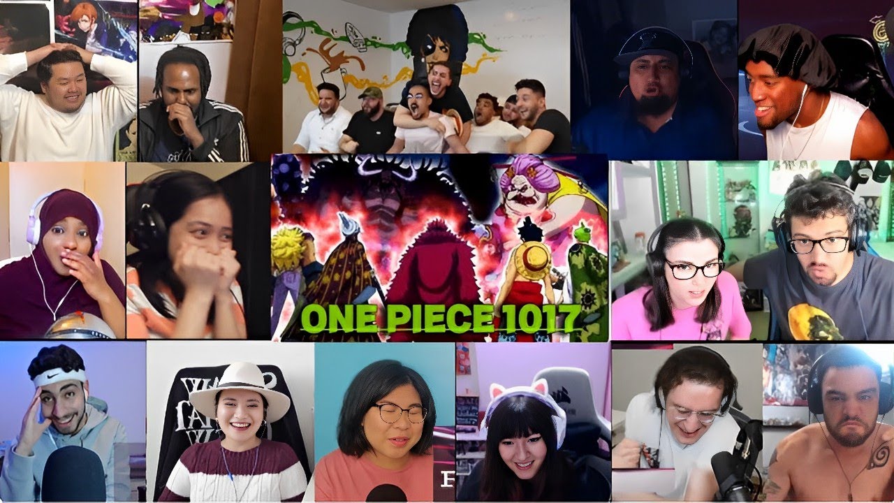 WORST GENERATION VS KAIDO AND BIG MOM!  One Piece Episode 1017 Reaction 