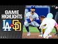 Dodgers vs Padres Game Highlights 51024  MLB Highlights