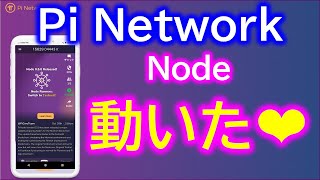 PiNetwork(パイネットワーク)PiNode動きました!Piチャット参照するとヒント見つかるかも!?【仮想通貨マイニングアプリ】
