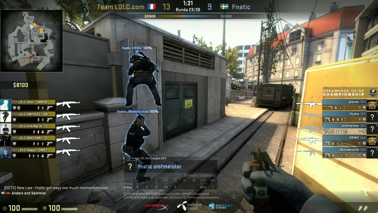 [CS:GO] Fnatic VS Team LDLC [Best Tricks + Comeback] - YouTube