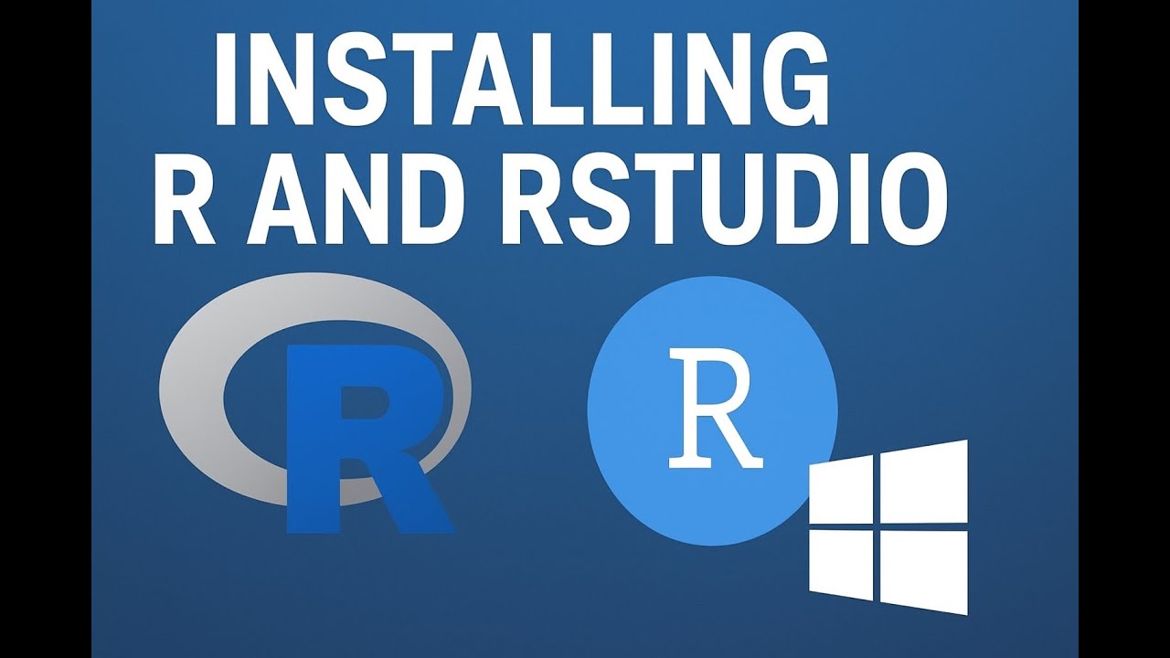 How to Install R and RStudio on Windows | Beginner Tutorial - YouTube