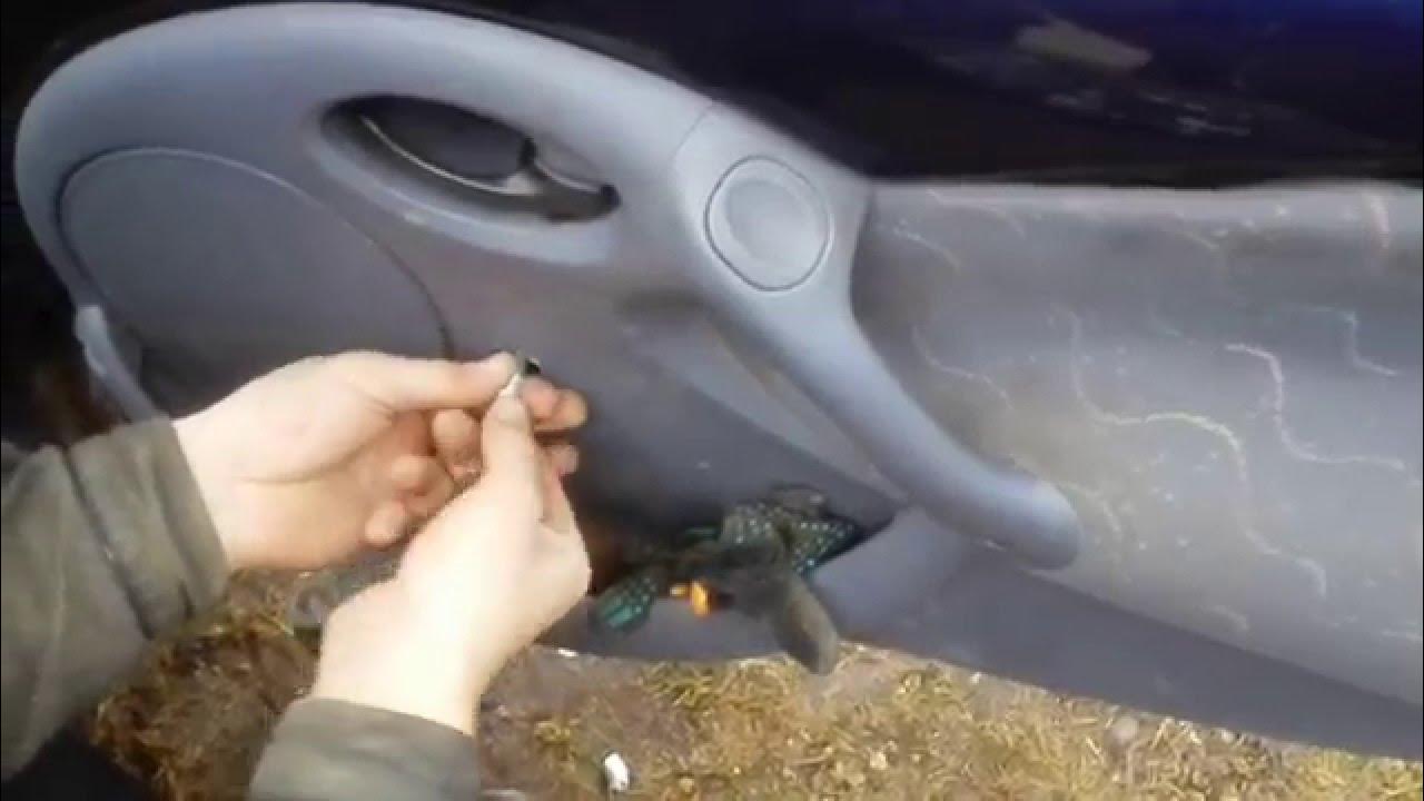 Как снять обшивку двери форд ка