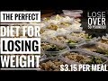 The Perfect Diet For Losing Weight | Full Meal Prep | Cooking, Cardio, Supplements Included