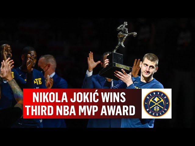 Nikola Jokić wins 2023-24 NBA MOST VALUABLE PLAYER, 3RD out of four seasons | CBS Sports