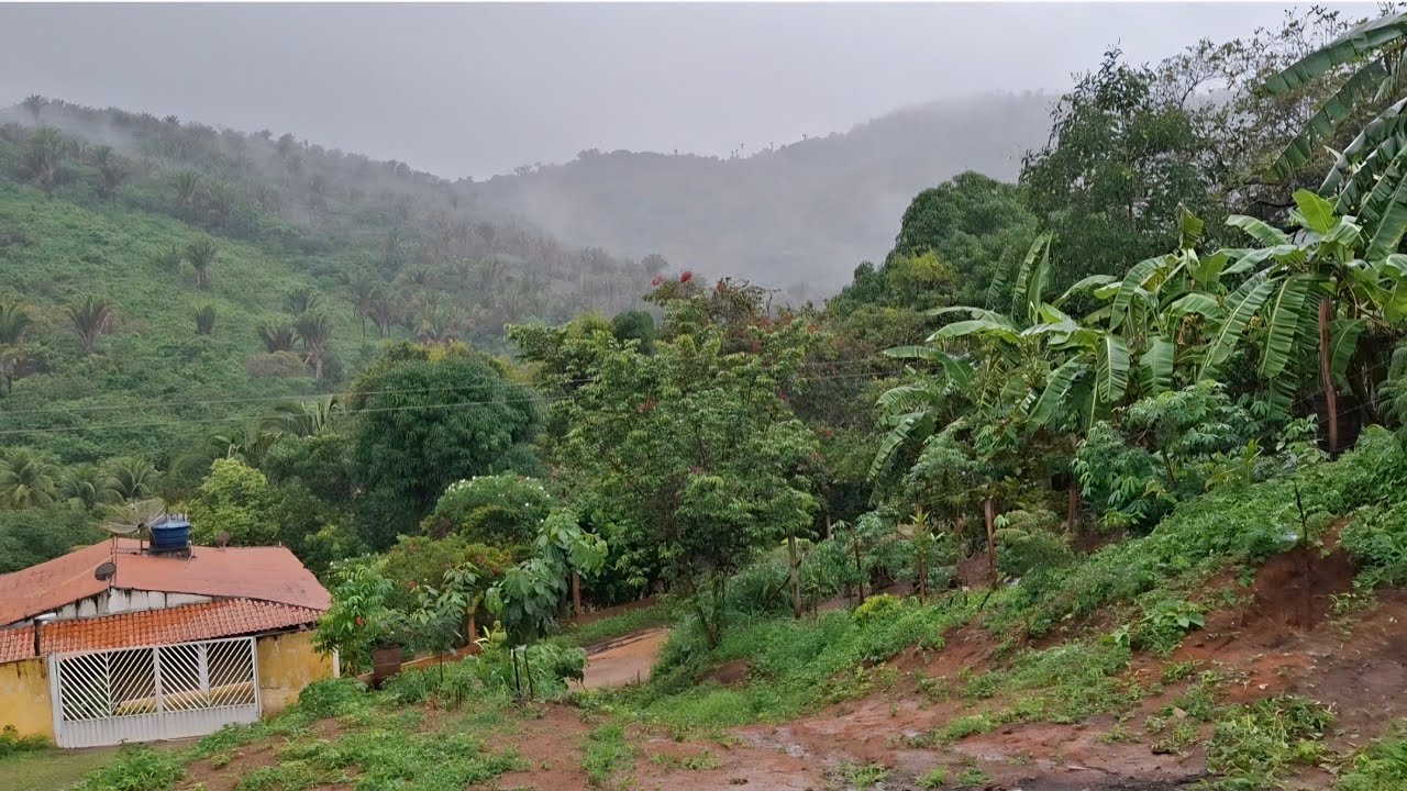 Foi água  de mais  minha  gente,  muita  chuva 🌧🌧 na serra 