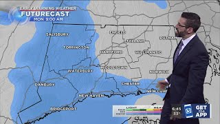 FORECAST: Snow showers expected Monday