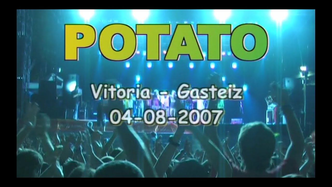 Potato en fueros. VITORIA GASTEIZ 2007 POTATO punki reggae party banda