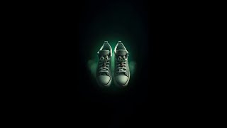 A pair of dirty sneakers