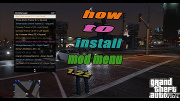 [GTA V/1.22]How To Install Gta V ModMenu In 3 Minutes
