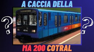 Caccia alla MA 200 Cotral sulla ferrovia Roma Lido