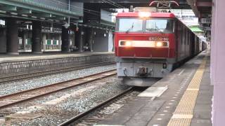 東北本線　Eh500 盛岡到着　2012年6月8日
