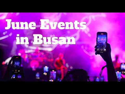 June Events in Busan 2026