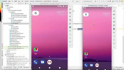 19 FCM Push Notification | Chat application | Android Studio