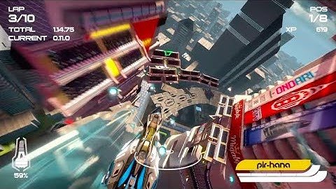 Wipeout Omega Collection: Sol A+ challenge (Pir-hana prototype)