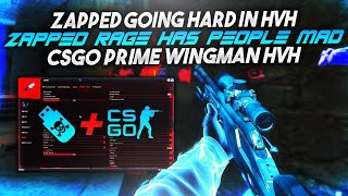 IS ZAPPED RAGE ANY GOOD? | ZAPPED | CSGO PRIME CHEATING | WINGMAN #25