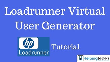 Loadrunner  Virtual User Generator - Loadrunner Tutorial 8