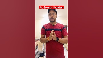 Air Conditioner Sound Problem / Ac Noise Problem #shorts #hindi #short