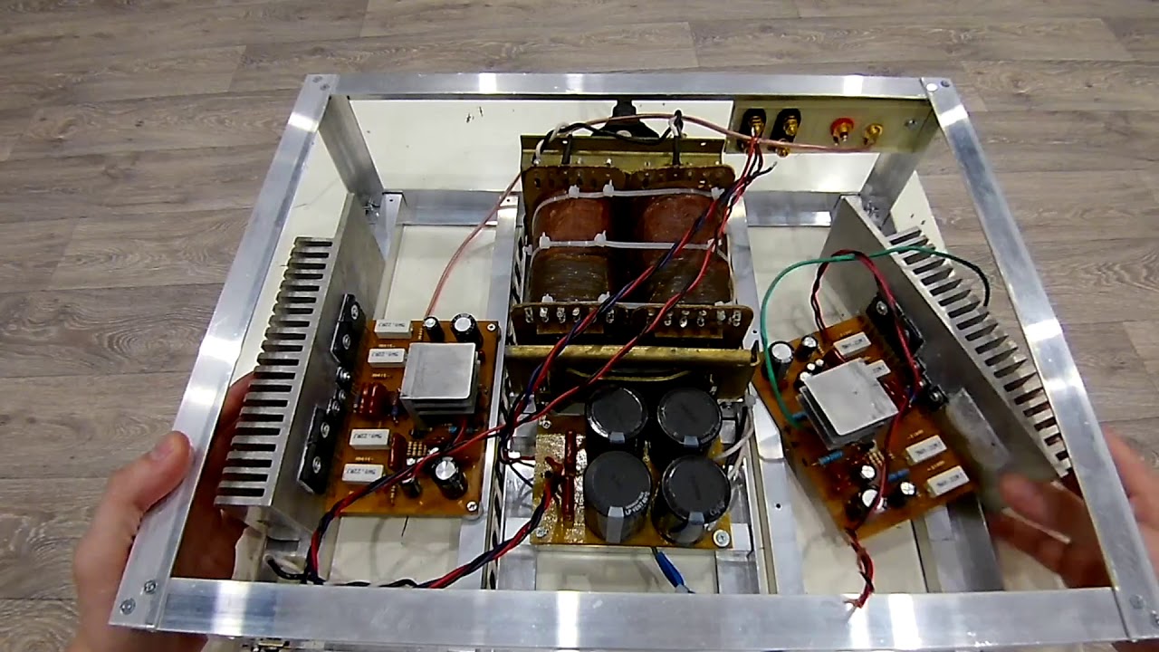 Сборка усилителя Ланзар - видео №4 - YouTube