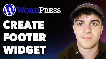 How to Create Footer Widget in Wordpress (Full 2025 Guide)