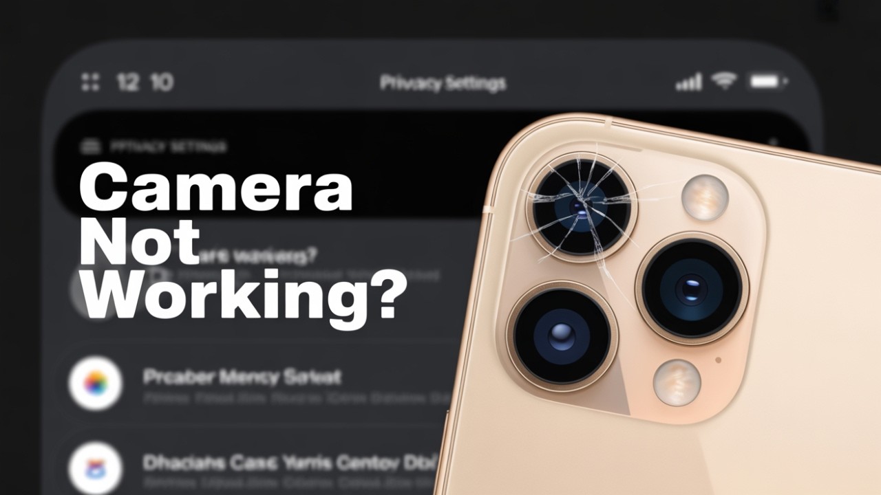 How To Fix iPhone Camera Not Working | 2026 TUTORIAL - YouTube