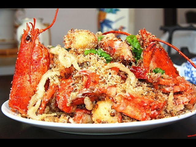 【田园时光美食】避风塘炒龙虾Sautéed deep fried Lobster 中文版 | 田园时光Garden Time homemade cuisine