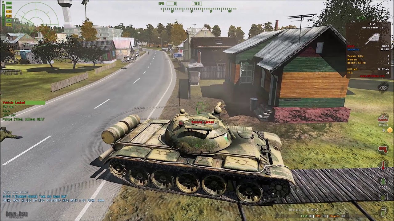 DayZ T55 tank Ft.cpt.msp666 YouTube