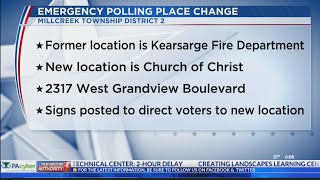 Erie County Elections Department announces polling location changes for Millcreek District 2