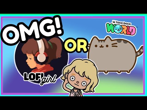 Lofi Girl 🎧 Vs 😺 Pusheen? Toca Boca Trailer Analysis! + Free Gifts!