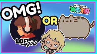 Lofi Girl Vs Pusheen? Toca Boca Trailer Ysis Free Gifts
