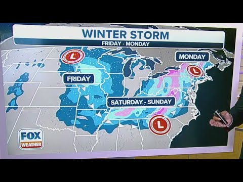 FOX Weather tracking winter storm set to hit Midwest to Deep South ...