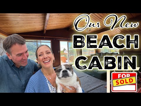 We Bought A Tiny House Beach Cabin - Furnished Time Capsule - Home Renovation VLOG