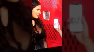 Indi Hartwell And Persia Pirotta Backstage