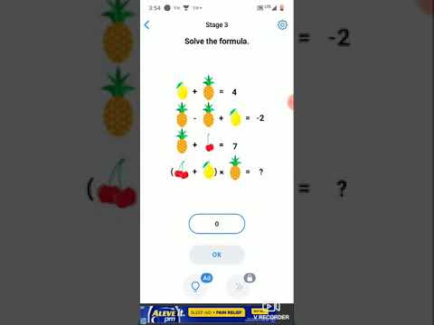 Easy game Daily challenge May 17 solve the formula