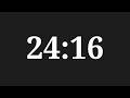24 Minutes 16 Seconds Timer