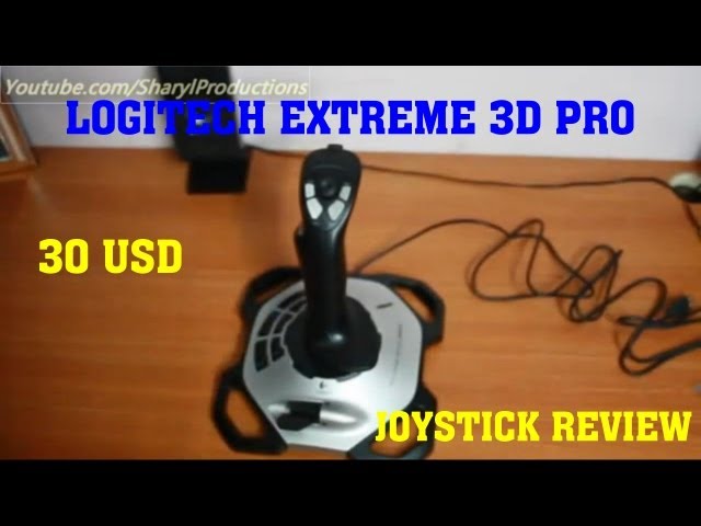 Unboxing Logitech Extreme 3D Pro Gaming Joystick / Hands on Review 