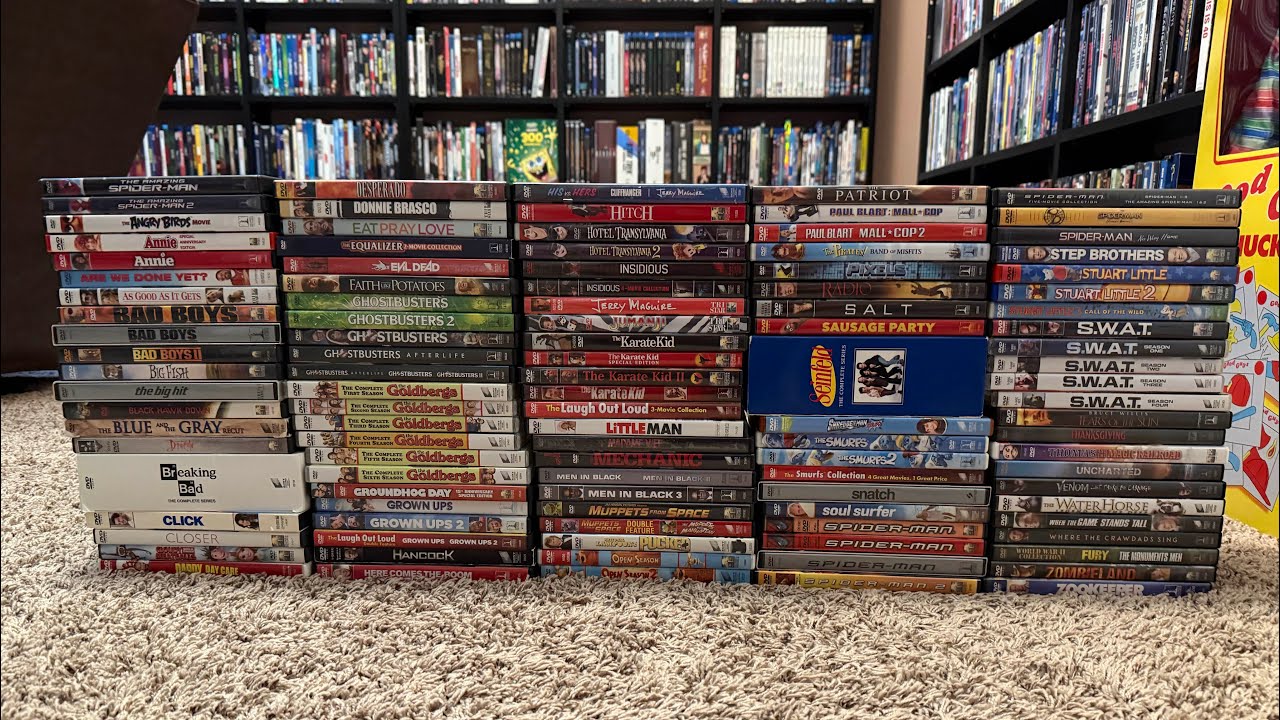 Моя коллекция DVD Sony Pictures