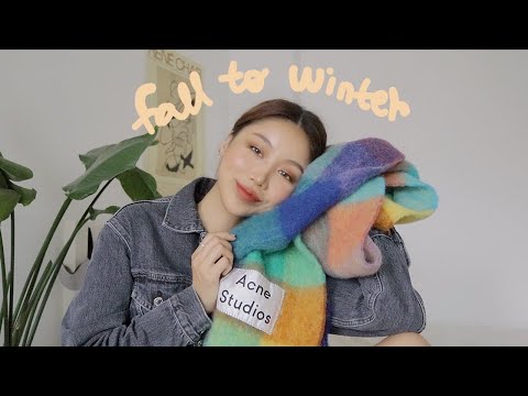 (eng) FA$HION HAUL 가을과 겨울사이 패션하울 (아크네/스타일난다/아울렛etc) | kinda cool