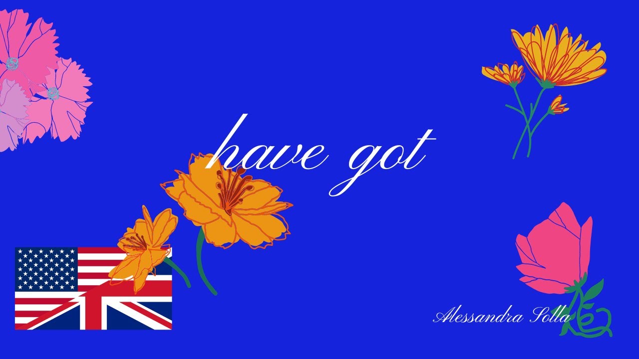 Lesson 25 - HAVE GOT - verbo avere