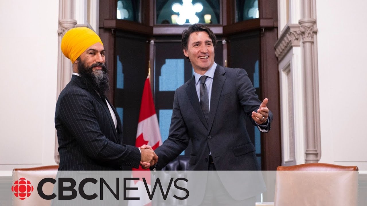 Liberals, NDP leadership make deal to support government | CBC News Special
