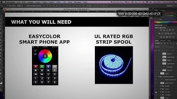 Using your Home WIFI signal to control LEDs - By Wiedamark.com