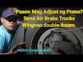 PAANO MAG ADJUST NG PRENO SA SEMI AIR BRAKE TRUCKS, WINGVAN, TIPS AND TECHNIQUES