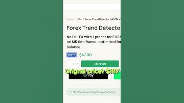 Forex Trand EA MT4  #automatedtrading #forexsoftware #trading #cryptocurrency #ea99store