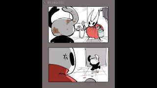 Hollow Knight: Bath Time #hollowknight #silksong #hornet #comics